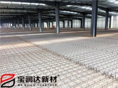 寶潤達(dá)鋼筋桁架樓承板湖南項目施工